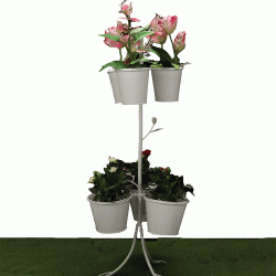 حامل نباتات ديكورية حديد