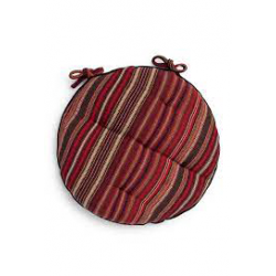 وسادة كرسي دائريةمتعددة الألوان قياس 40 * 4 سم