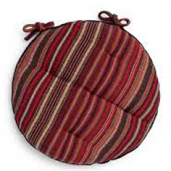 وسادة كرسي دائريةمتعددة الألوان قياس 40 * 4 سم