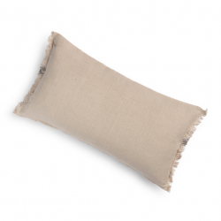 وسادة لون بيج وأسود قياس 30 * 60 سم