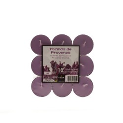 شموع برائحة اللافندر / 12 شموع برائحة اللافندر / 12