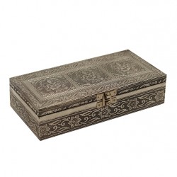 صندوق لون فضي