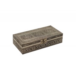 صندوق لون فضي