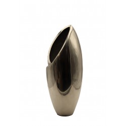 مزهرية لون فضي مزهرية لون فضي