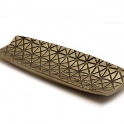 صحن ديكوري لون فضي 37 * 13 * 4 صحن ديكوري لون فضي 37 * 13 * 4