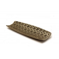 صحن ديكوري لون فضي 37 * 13 * 4