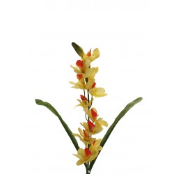 زهرة أوركيد قماش صناعي زهرة أوركيد قماش صناعي