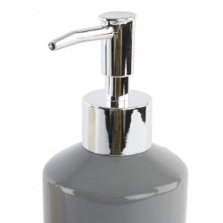 موزع صابون يدوي  للحمام  مصنوعه من السيراميك عدد 1 قياس 7,5X20