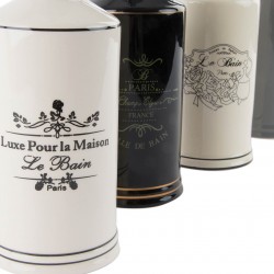 موزع صابون يدوي  للحمام  مصنوعه من السيراميك عدد 1 قياس 7,5X20