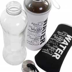 زجاجه ماء عدد 1 قياس 7*7*25