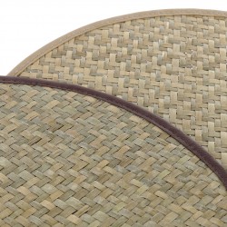 مفرش للمائده مقاوم للحراره شكل دائري عدد 1 قياس 38X0,5X38 38