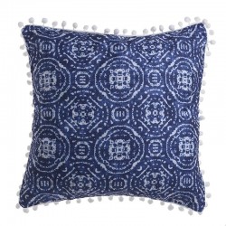 وسادة من القماش لون أزرق قياس 40 * 40 