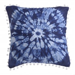 وسادة من القماش لون أزرق قياس 40 * 40 