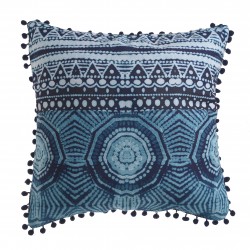 وسادة لون أزرق 45 * 45 