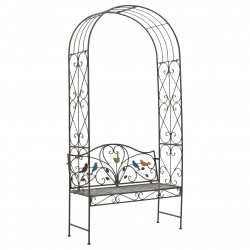 جلسة من المعدن لون برونز 228*45*115