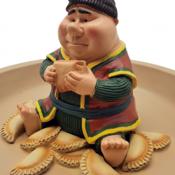 صحن ديكوري رمضاني ( فنانيس MBC ) قياس 30 * 20 سم 