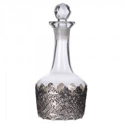 زجاجية فضية مزخرفة 20 * 9 زجاجية فضية مزخرفة 20 * 9