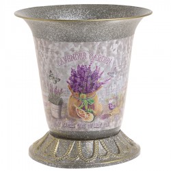 مزهرية معدنية