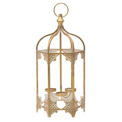 فانوس القفص الذهبي 