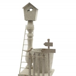 وعاء أزهار معدني 