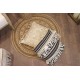 Circular rug rug brown