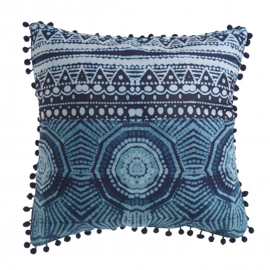 FABRIC CUSHION BLUE 45*45 FABRIC CUSHION BLUE 45*45