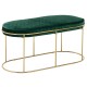 Velvet bench green Velvet bench green